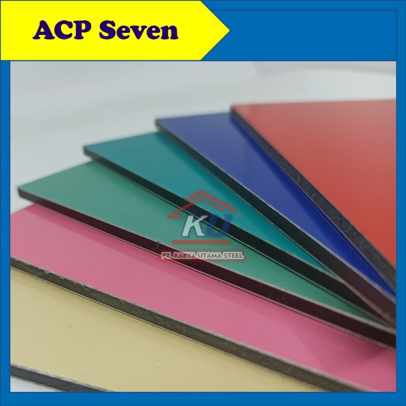 Acp Seven Murah Perlembar Ukuran 122 X 244 Semua Warna Untuk Eksterior